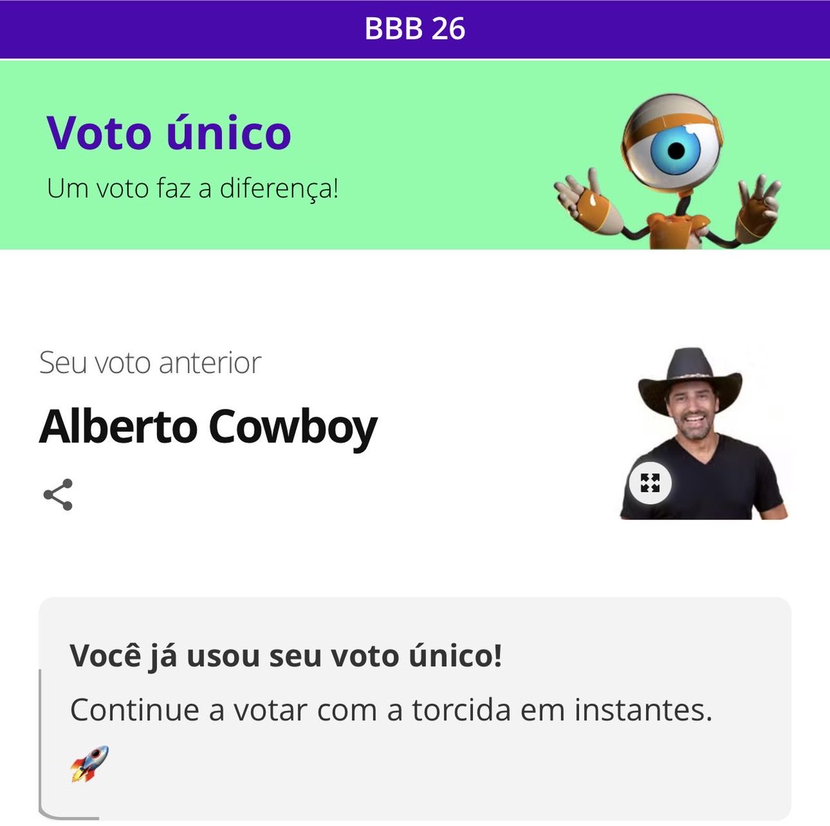 kiiiiuw's tweet photo. @bbb 🚨 É AGORA! 🚨

Cowboy no Quarto Secreto! 🤠🔥
Bora votar e chamar a tropa!

A torcida faz a diferença! 💥

#BBB26 #TimeCowboy #QuartoSecreto https://t.co/6R5WTZVCP1