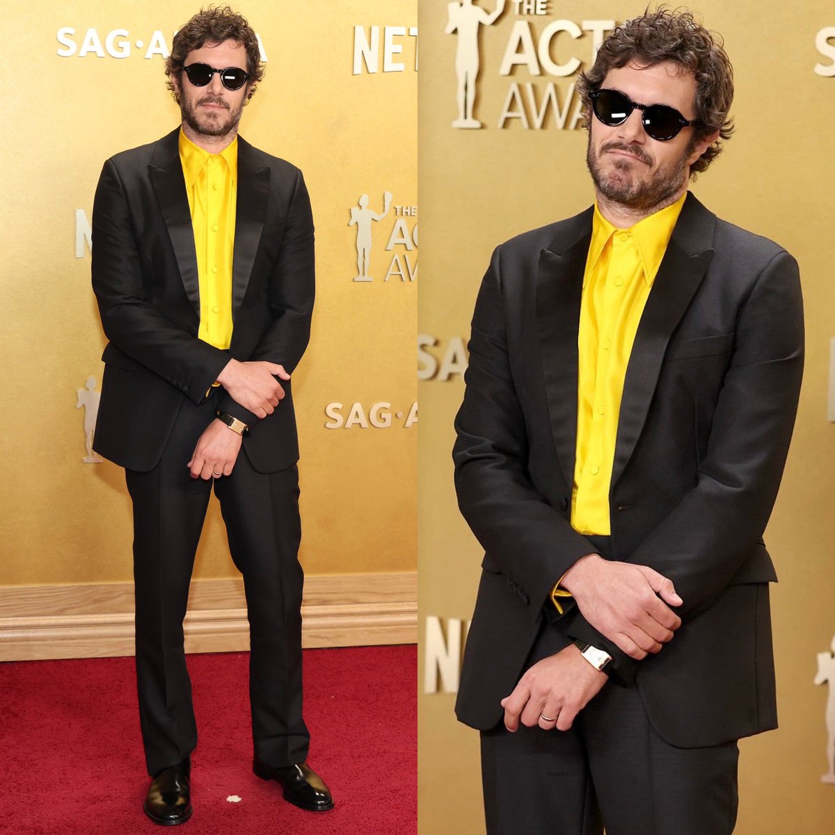 Adam Brody de Prada no ‘32° Actor Awards’, em Los Angeles. #SAGAwards #ActorAwards #AdamBrody #Prada 

Styling: <a href="/ilariaurbinati/">ilaria urbinati</a> 

📸 Getty Images