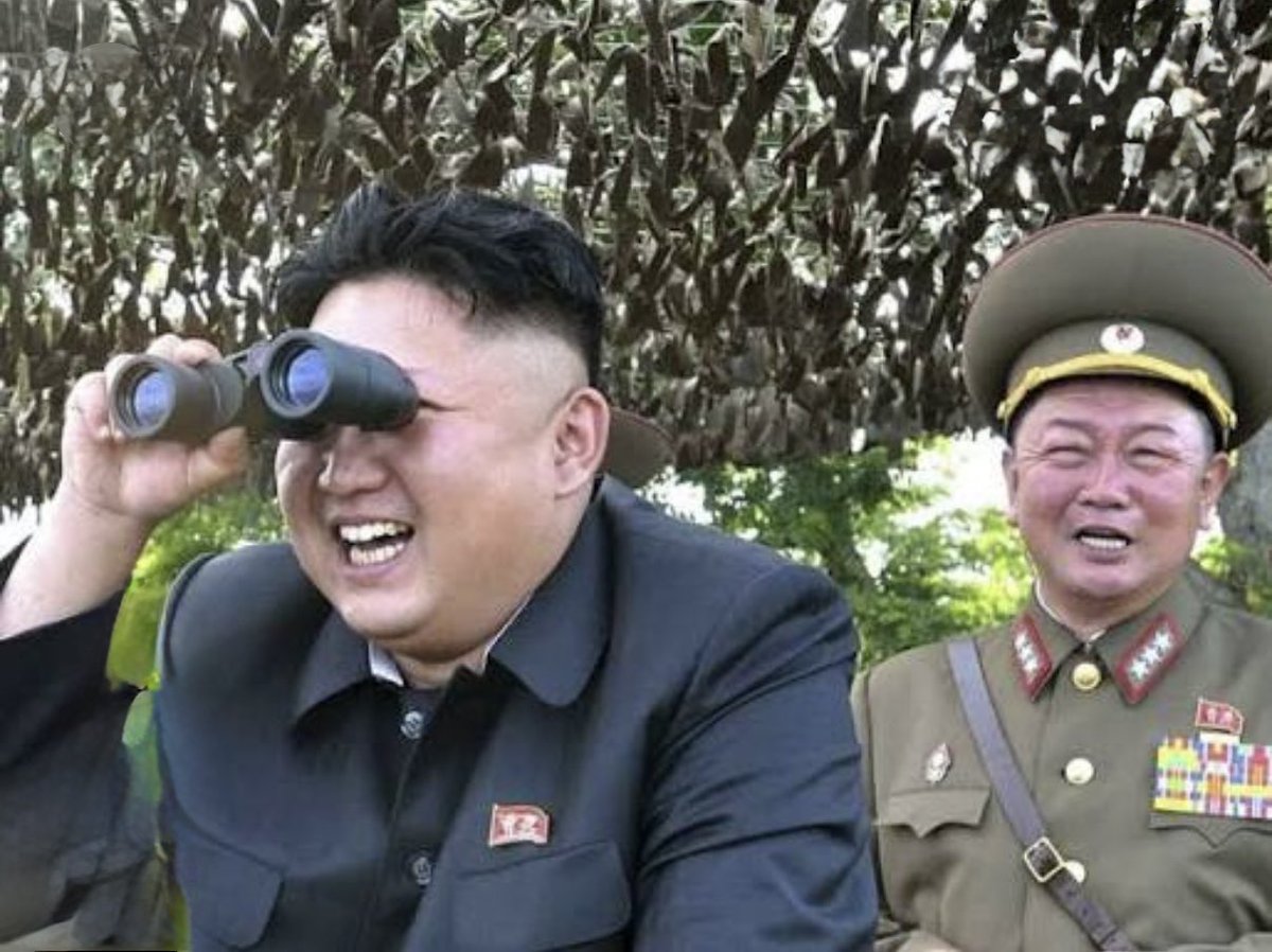 “Looks like a good time for me to start some shit.” — Kim Jong Un