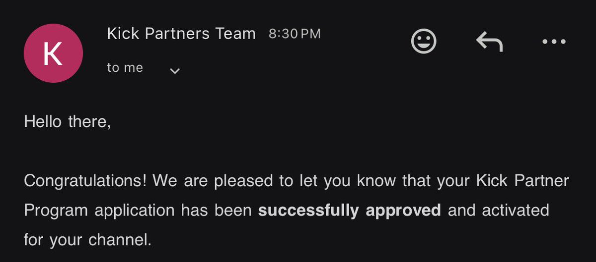 I just got Verified and approved for the Partner Program on @Kick 💚🫶

I’ve been working toward this for years.

Never give up &amp; always be consistent. 

I will be a top streamer on their platform.