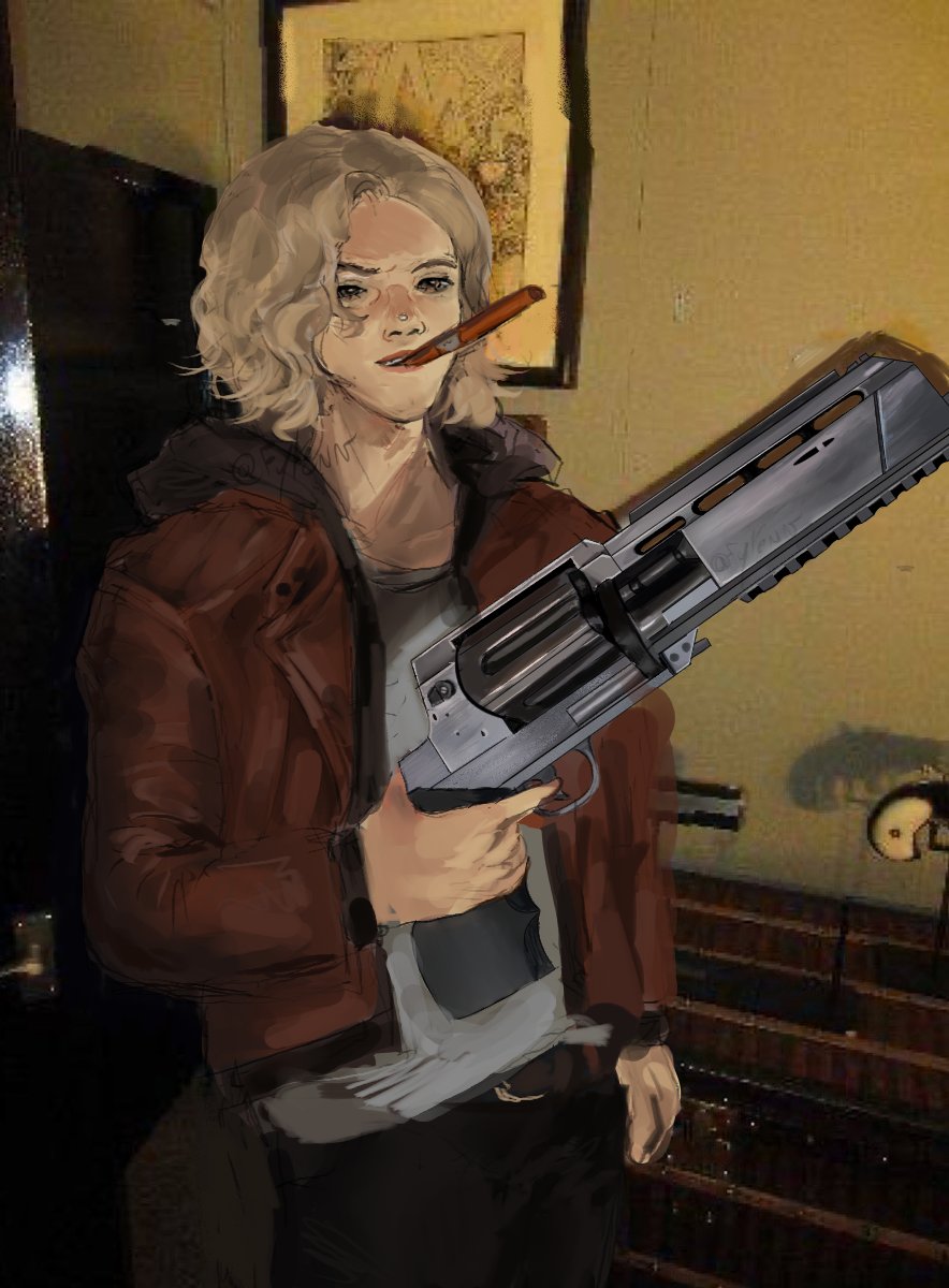 don't aww her she's gangsta