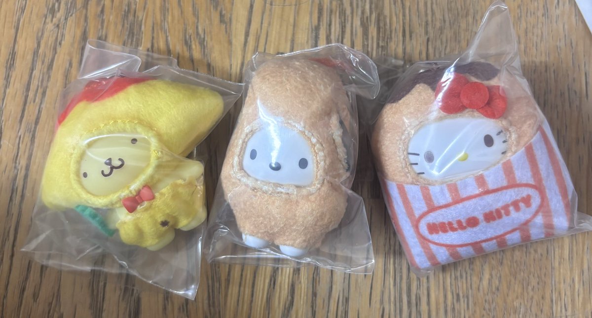 nzcx75's tweet photo. サンリオ ちびっとも おかず 交換 買取

譲）キティ ポチャッコ ポムポムプリン

求） 買取（定価＋送料）、異種マイメロ 異種ペックル

郵送にて交換希望📮
お気軽にお声掛けください♪ https://t.co/Bgvi16xj6H