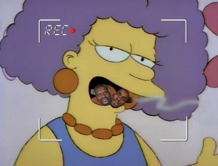 SimpsonsNBA tweet media