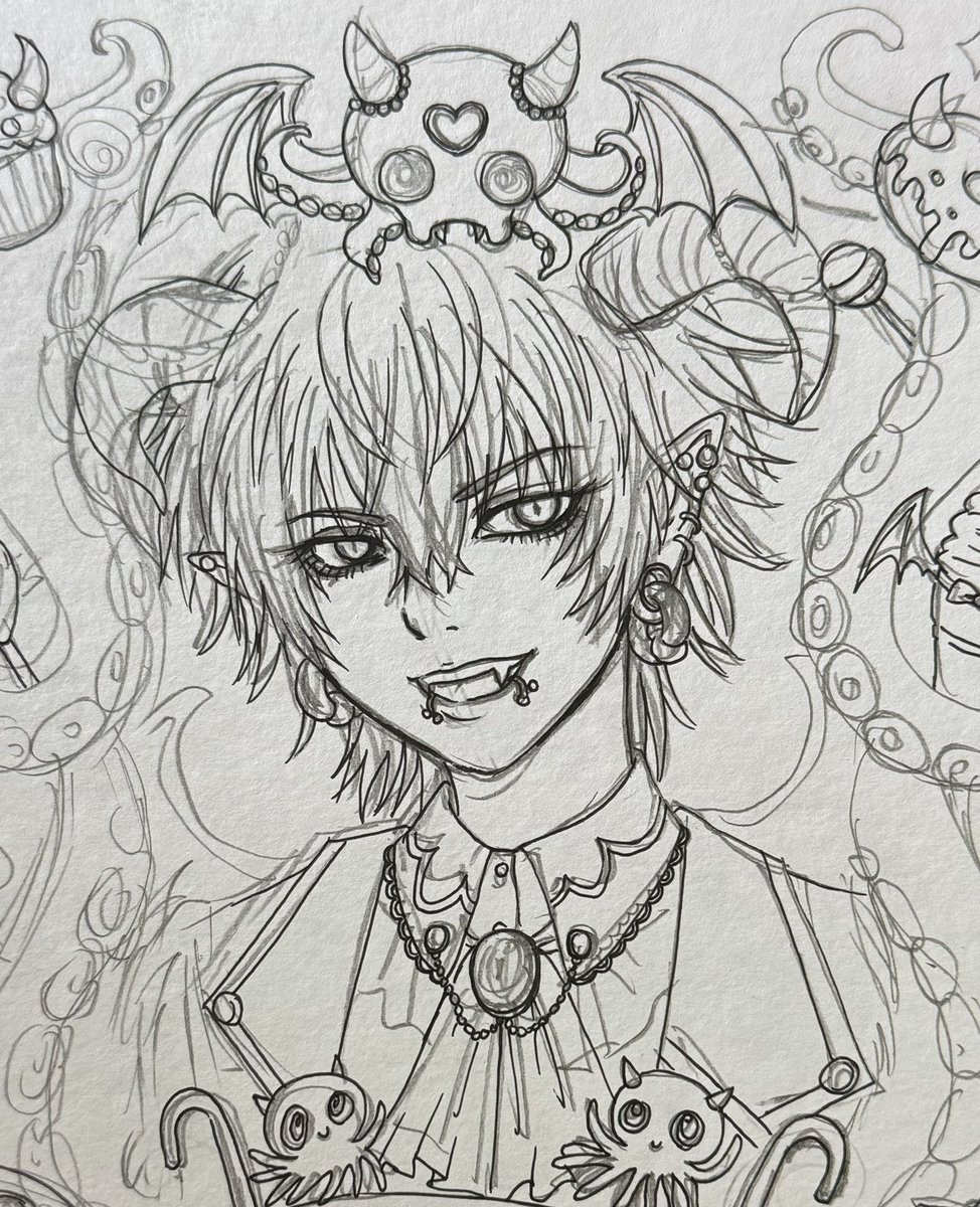 西村マヲ🍩おそと4/26ミニなごいら(名古屋イラストマーケット) tweet media