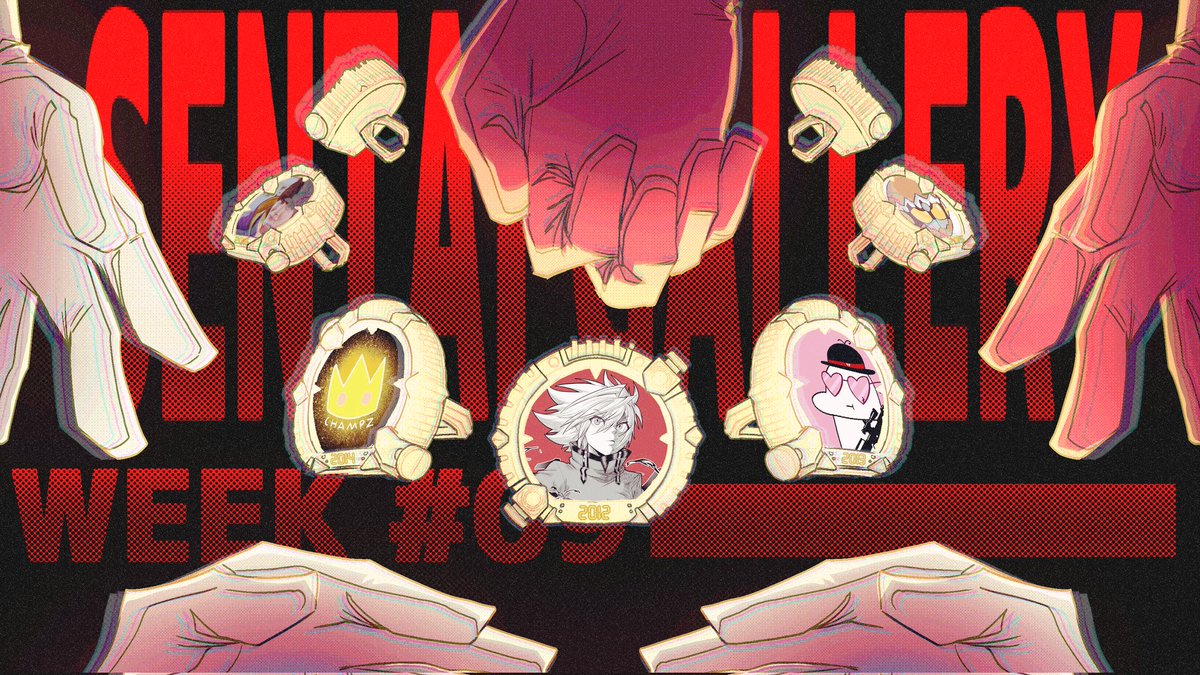 _VNFR's tweet photo. WEEK 9 of #SentaiGallery
featuring the following artists;
@ilustre_gui
@nameDM26
@pokechampz
@hakaeljoker
@purplle_yx https://t.co/gkT6nWRUMD