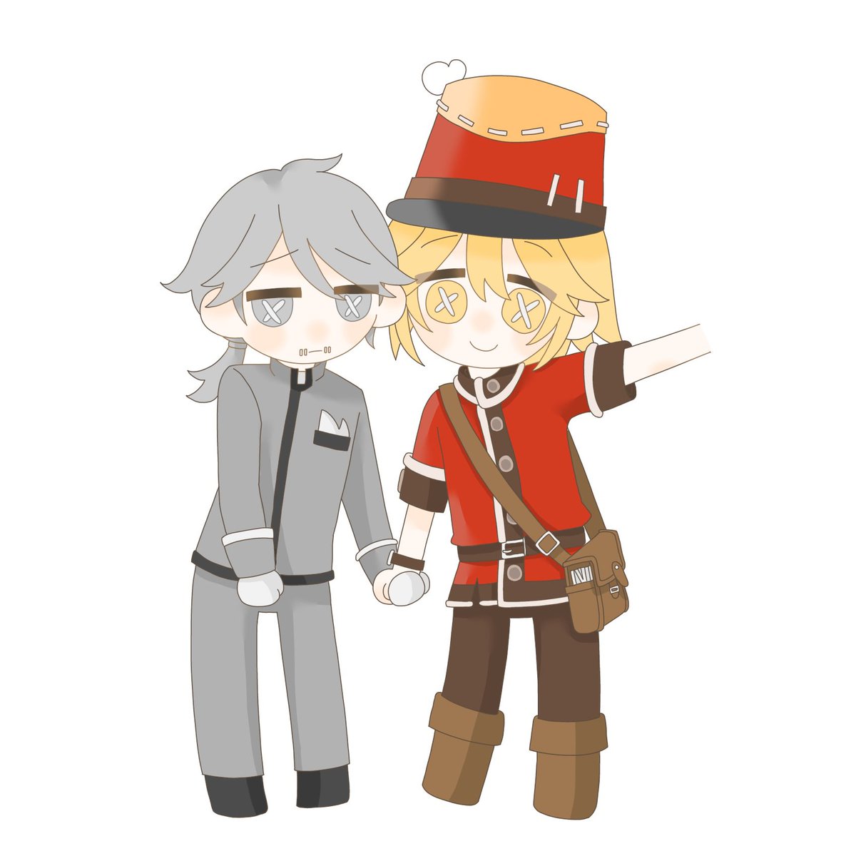 実はおてて描いてない