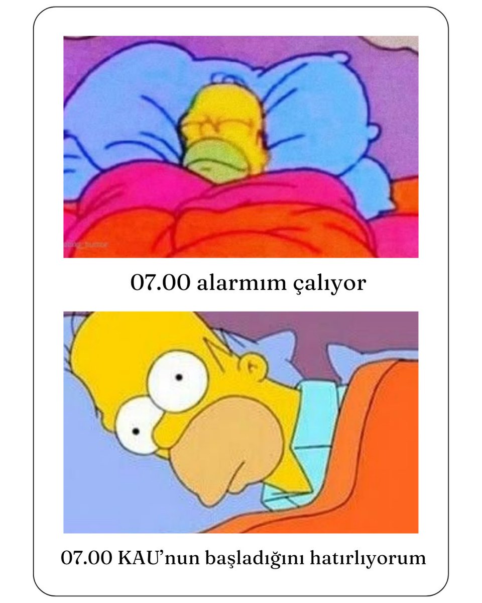 alemfmcom's tweet photo. Yarın biz 🤣
İşe gitmek için değil de KAU başladığı için uyananlar burda mı? https://t.co/KlyYeK3STp