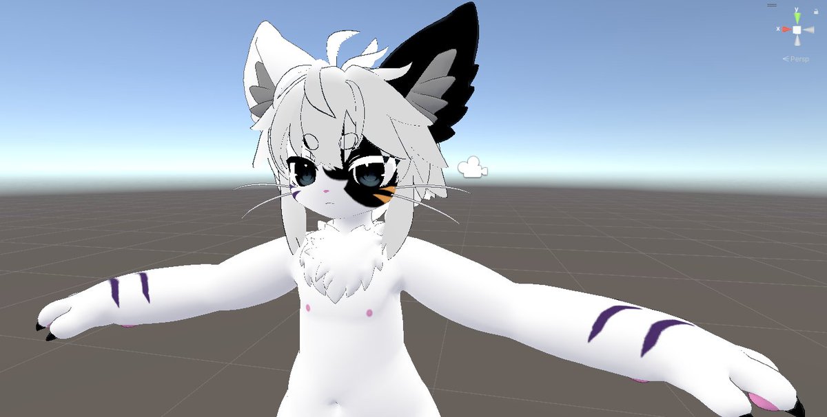 I don have a render today, im working on a chalo model, almost forgor im a shapeshifter 

#3D #furry #cute