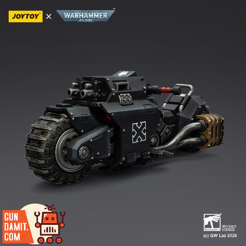 GundamitStore's tweet photo. [Pre-Order] JoyToy JT03776 1/18 Warhammer 40K Raven Guard Raider-pattern Combat Bike with twin-linked bolt rifles
$29.99

#JoyToySource #JT03776 #Warhammer40K 
#actionfigure #modelkit #Gundamit #GD https://t.co/e4BRFML2hx