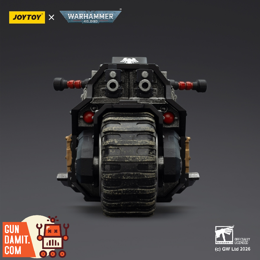 GundamitStore's tweet photo. [Pre-Order] JoyToy JT03776 1/18 Warhammer 40K Raven Guard Raider-pattern Combat Bike with twin-linked bolt rifles
$29.99

#JoyToySource #JT03776 #Warhammer40K 
#actionfigure #modelkit #Gundamit #GD https://t.co/e4BRFML2hx