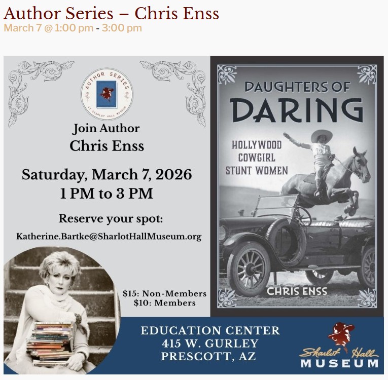 Chris Enss tweet media