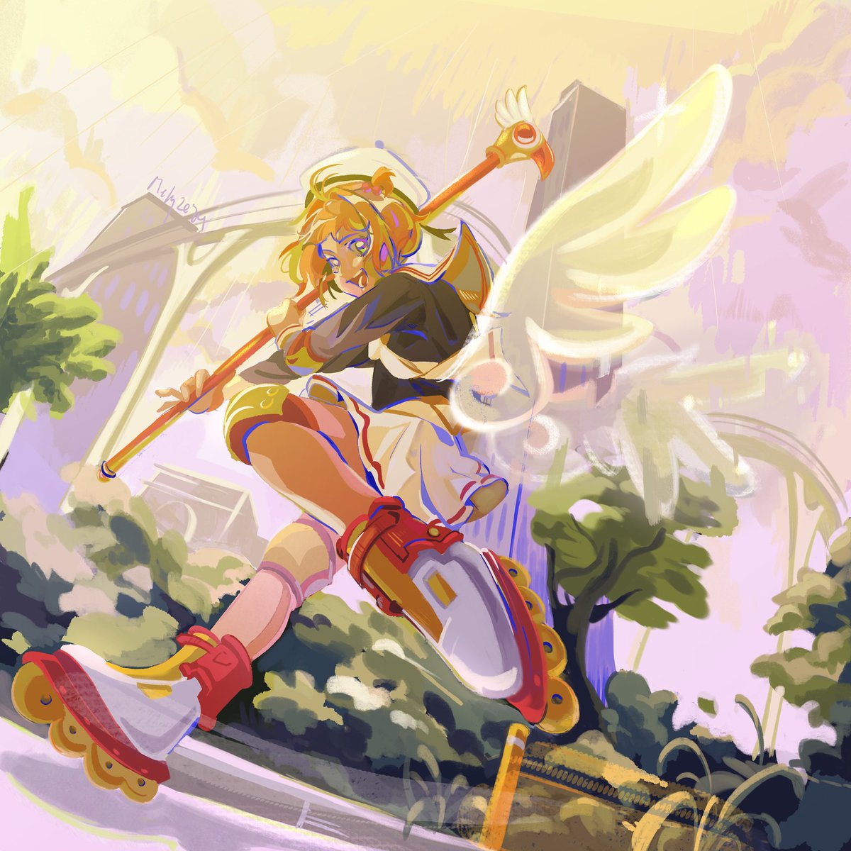 Melyn_Lang's tweet photo. Sakura card captor
Major nostalgic anime
#CardCaptorSakura #sakuracardcaptor #sakura https://t.co/VOrYX9nswq