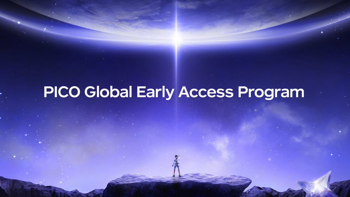 PICO_Japan's tweet image. XRの未来を、共に創りませんか。
「PICO Global Early Access Program」始動。 
Project Swan × PICO OS 6 のクローズドベータテストに参加いただけるパイオニアを募集します。
ハイエンドXR機器の使用経験をお持ちの方、ぜひご応募ください👇 🔗 bytedance.sg.larkoffice.com/share/base/for…
#PICO #EarlyAccess #XR