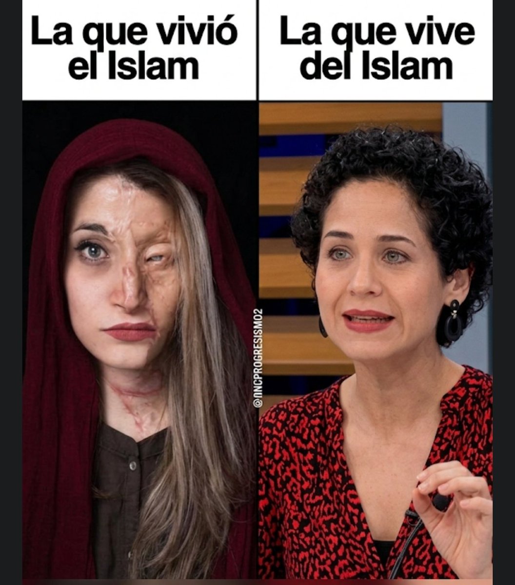 NADA MÁS CIERTO :
LA QUE VIVIÓ  EL.HORROR DEL ISLAM..
 Y LAS QUE VIVEN  $$$$$ DEL ISLAM