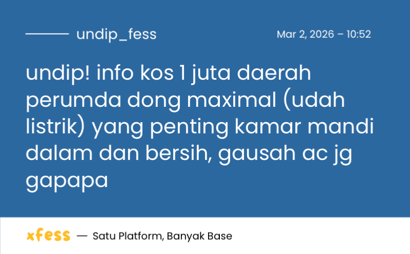 UNDIP MENFESS tweet media