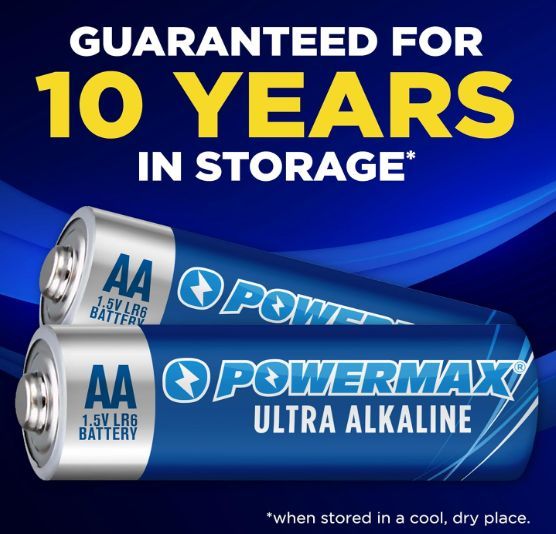 marklimgam's tweet image. 🔋 Power That Lasts!

Powermax 24-Count AA Alkaline Batteries  ultra long-lasting, 10-year shelf life, and reclosable packaging. Perfect for remotes &amp;amp; toys.
15% OFF – Only MYR 26.48!
👉champ.ly/BhypM_Uy
#Powermax #AABatteries #HouseholdEssentials #BatteryDeal #AmazonFinds