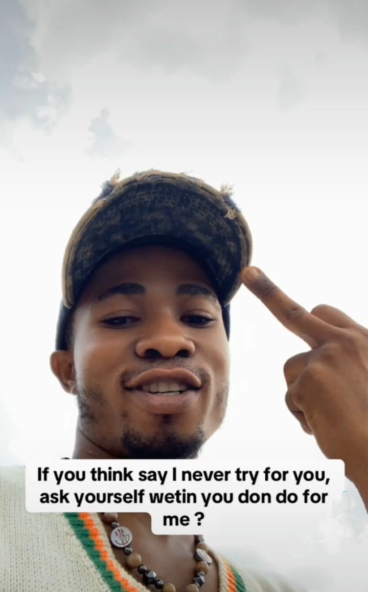 Omo abeg help me ask him ooo