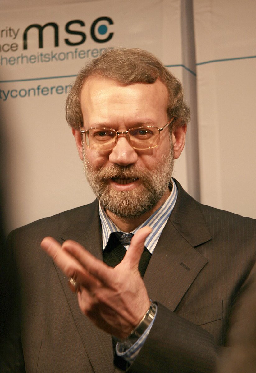 NatCon2022's tweet photo. A man currently called the de facto leader of Iran, Ali Larijani, is a scholar of the German philosopher Immanuel Kant.

He wrote his philosophy thesis on Kant.

He has a daughter who worked at the Winship Cancer Institute in Atlanta but was recently doxxed and fired. https://t.co/v2htiY5bmv