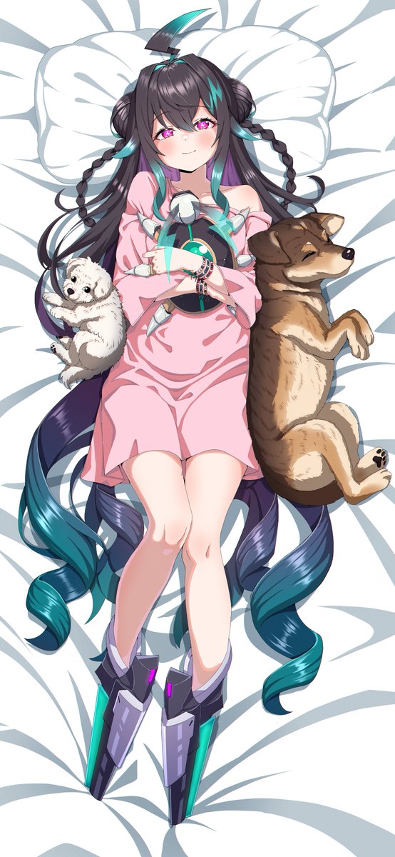 Happy Birthday to <a href="/Terra404_/">Terra 404 🚩⚠️ 「V4Mirai」</a> the cutest sweetest imouto!

🎨: @/fidlo on Vgen