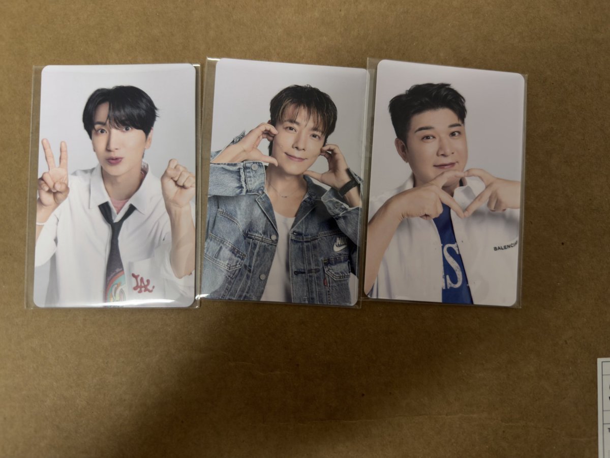 交換】SUPER JUNIOR SJ Market スジュ スーパージュニア トレカ 【譲