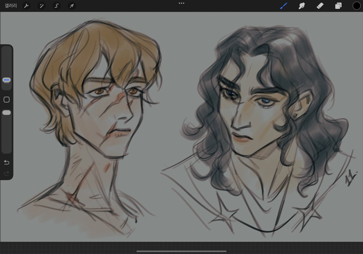 nasemrap_'s tweet photo. #marauders #wolfstar 
매년 캐해가 달라져서 매번 새로 그리게됨 https://t.co/6arU498pRS