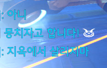 메르시가 아나 적팀한복판에서 살리고 아나바로죽었는데 이런채팅쳐서 개웃음 ㅅㅂㅋㅋ