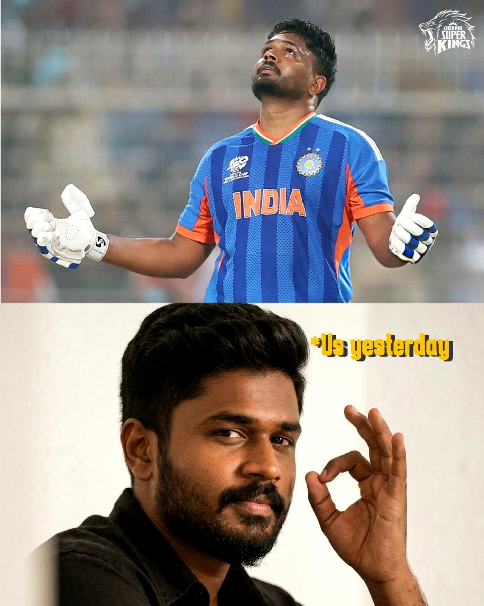 Last night was everything! 💛🥹

A thread 🧵 

#WhistlePodu #T20WorldCup #SuperMemeSquad 
📸: ICC