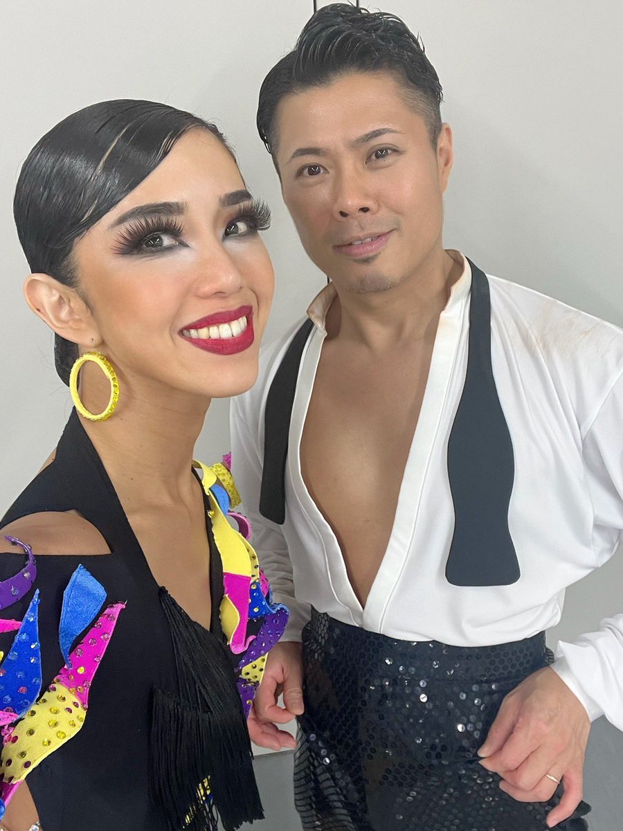 Ms_DanceAcademy's tweet photo. 3月1日(日)に幕張メッセにて行われましたスーパージャパンカップダンス選手権　プロラテン部門におきまして
日野雄樹・天野友莉香組
ジャイブで準決勝進出しました🎉
沢山の応援📣ありがとうございました❗️
＃ダンス　＃社交ダンス　＃スーパージャパンカップ　＃EJBDF https://t.co/h2z07mrl6V