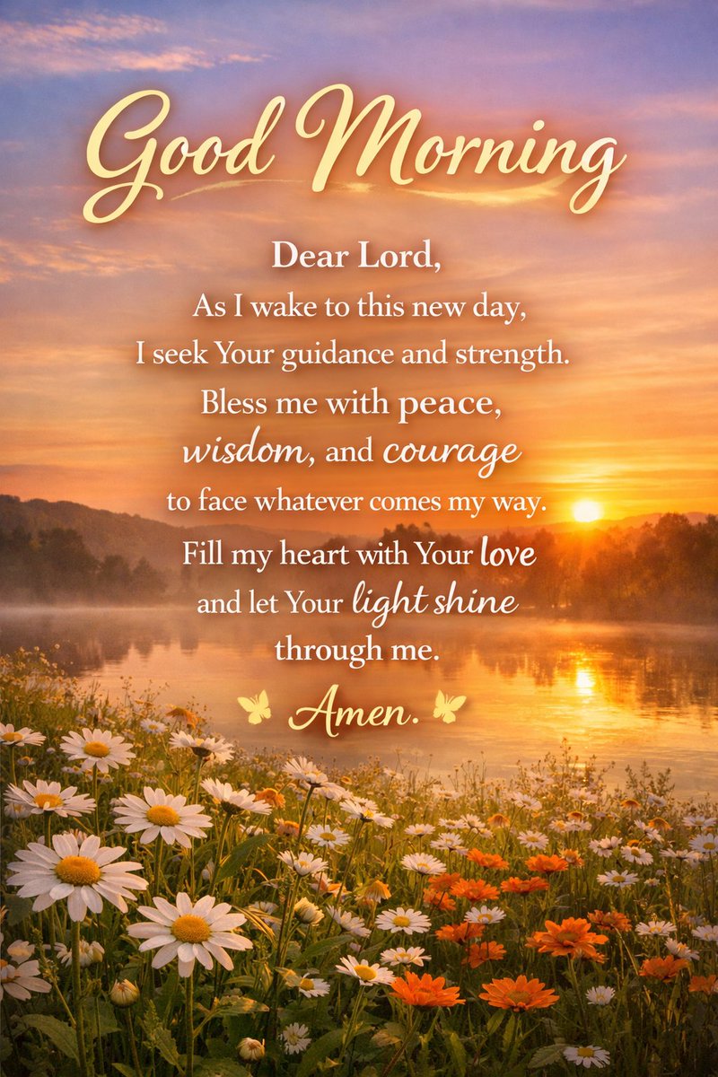 Good morning Rise and shine ✨️