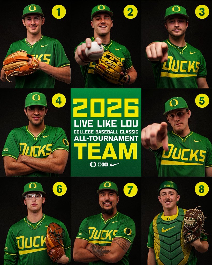 Oregon Duck Baseball tweet media