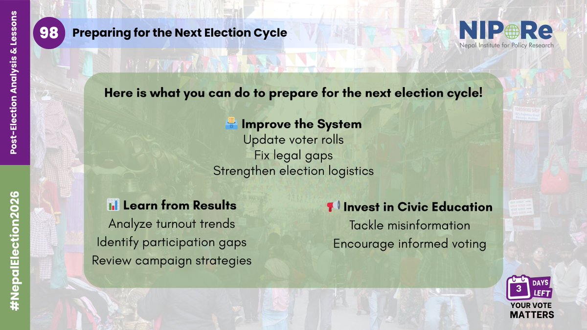 Nepal Institute for Policy Research (NIPoRe) tweet media