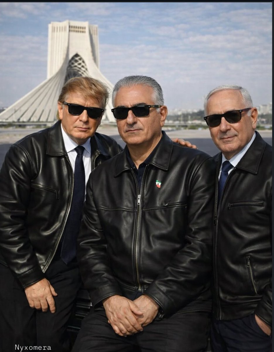 The best leaders in the world right now🔥🔥🔥
🇮🇷❤️🇺🇸❤️🇮🇱
#KingRezaPahlavi