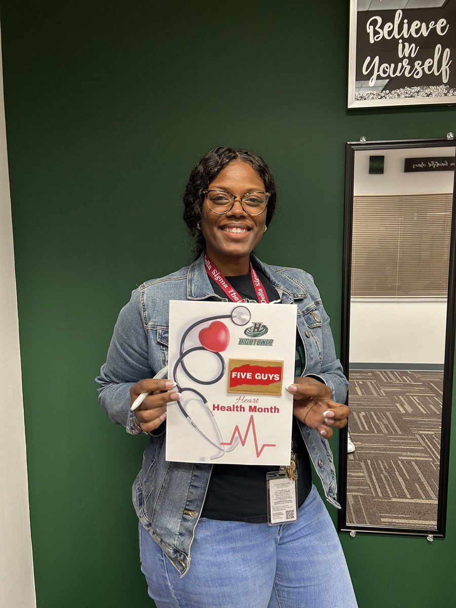 atinadjb's tweet photo. ❤️ We wrapped up Heart Health Month with Heart Health Trivia!

Congratulations to our winners Dr. Kumar and Ms. R. Walker for putting their heart-smart knowledge to the test! 

Let us continue Being the Storm and prioritizing wellness all year long! @HHS_Canes https://t.co/y1GegBarii