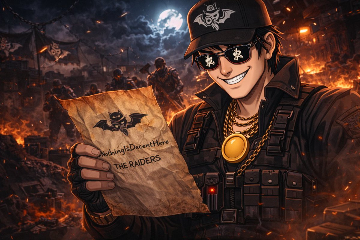 Got a message from the Raiders of Den

Says "#NothingIsDecentHere <a href="/TheDecentDen/">The Decent Den</a>"

Now I understand why they never touched my shipments

Maybe they wanna create chaos
Maybe I should recruit them
Chaos is good for my business

Looks like things are about to get bigger

to be cont: