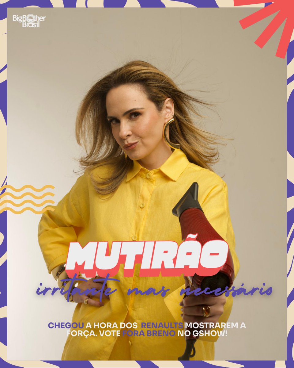 ♟️MUTIRÃO IRRITANTE MAS NECESSÁRIO INICIADO! ♟️

🗳️ A cada 10 votos mandem um emoji ou uma palavra nesse tweet.

🎯 META: 1K COMENTÁRIOS.

⏰ ATÉ 03h00.

🚨 O voto é pro QUARTO SECRETO, votem no BRENO!

🔗 LINK: gshow.globo.com/realities/bbb/

#ForaBreno #BBB26
