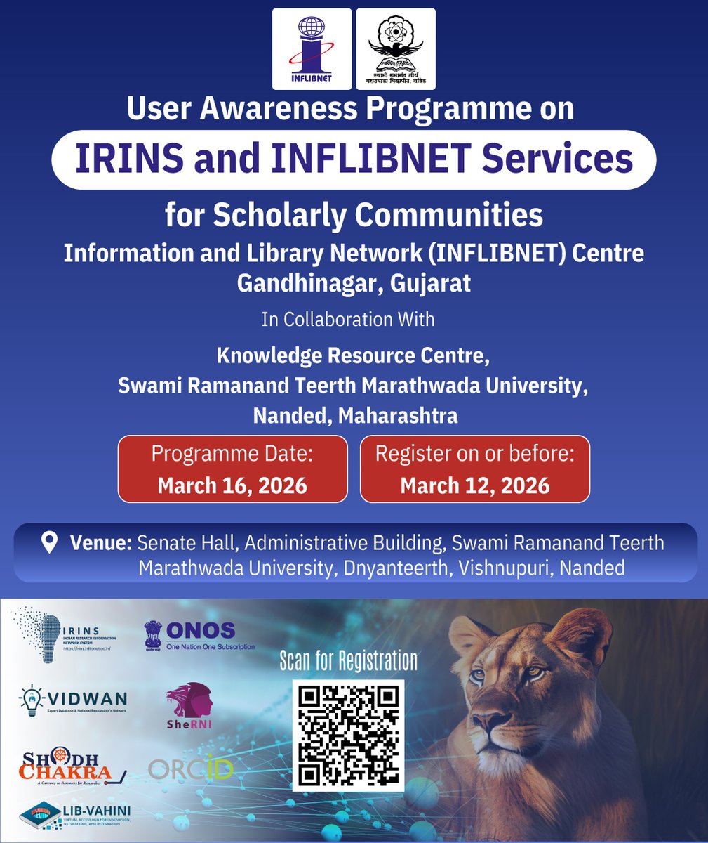 INFLIBNET Centre tweet media