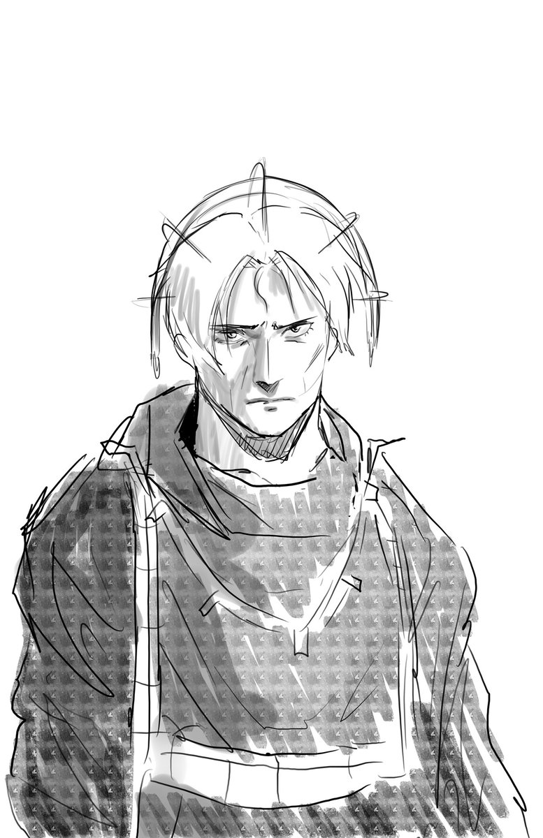 templarcomic's tweet photo. Sketch before bed time https://t.co/ObusFhgIai