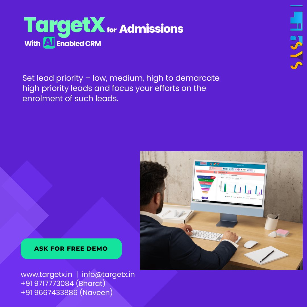 LibsysLtd's tweet photo. TargetX for Admissions with #AI Enabled CRM.  

#TargetX #AI #LIBSYS #EdTech #DigitalAdmissions #HigherEducation #CRM #AcademicAutomation #AdmissionAutomation #DigitalTransformation 

Schedule your demo https://t.co/kQSvXyjHVv 
more product details https://t.co/5sXKq8SDC5 https://t.co/GPOYyJRpa1