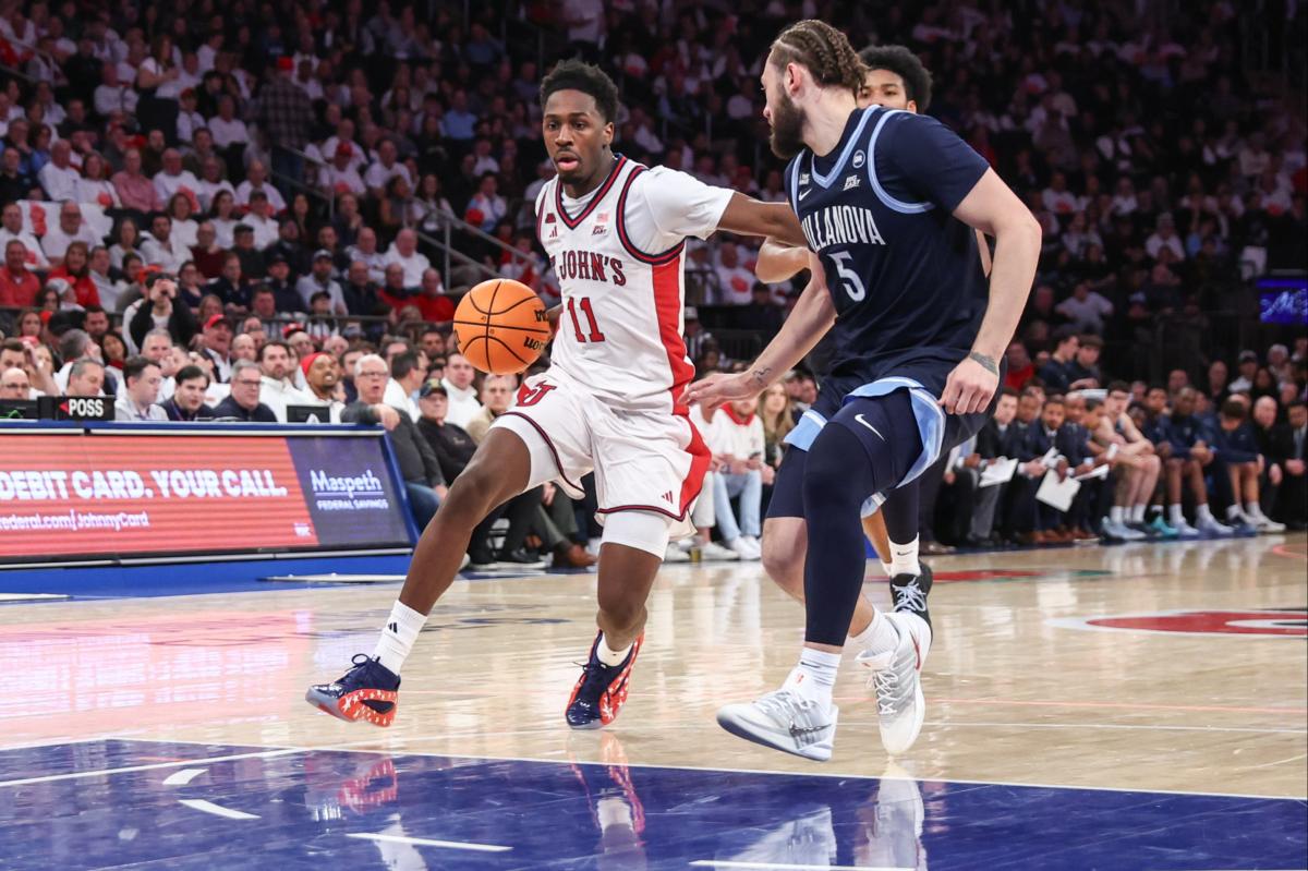 nypost's tweet image. Ian Jackson delivered St. John's performance to build on - and it could have March Madness payoff trib.al/ieSNTTx