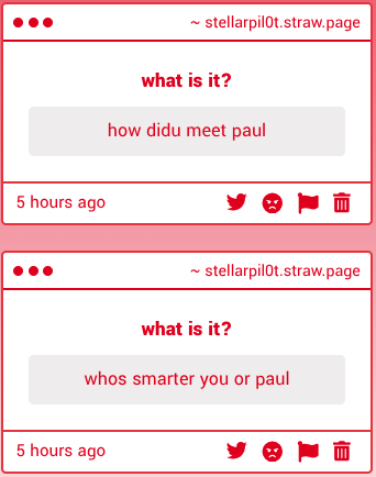 1. We meet when I first joined the army so when I was 18 and he was 19

2. Me but Paul is still smart in his own ways