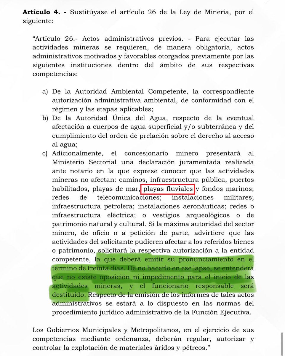 acastropiedra's tweet photo. 📌Es increíble su manera de MENTIR !! A ver, con su mismo print de pantalla... A la izquierda la ley actual y a la derecha la nueva que ud sube. ¿Si ve? Lea, no se modificó.
Por eso ya nadie le cree. Por cierto, si se fija bien, más bien agrega a las "playas fluviales" y le explico de una vez: eso significa que ahora ese literal c) también cubre a las playas de ríos y zonas ribereñas con condición de playa fluvial, es decir el literal termina ampliando la protección.
Pero que va a entender, si no lee.