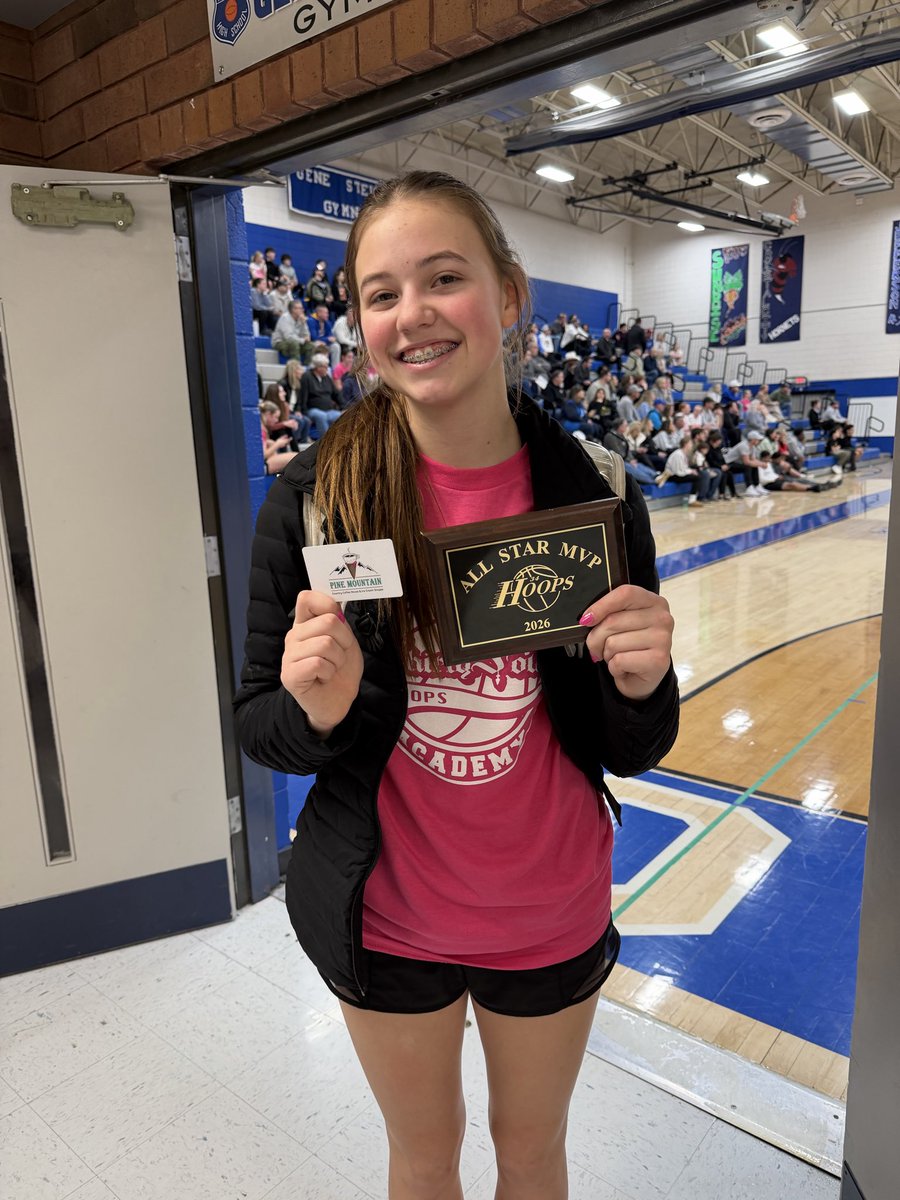 Addyson2030's tweet photo. Post-season All-Star game MAAA Conference vs JCAA Conference. So thankful to be named MVP for the game!

Thank you @DalienParks 

@JrAllStar_MO @PGHMissouri https://t.co/iqWaXOwnKc