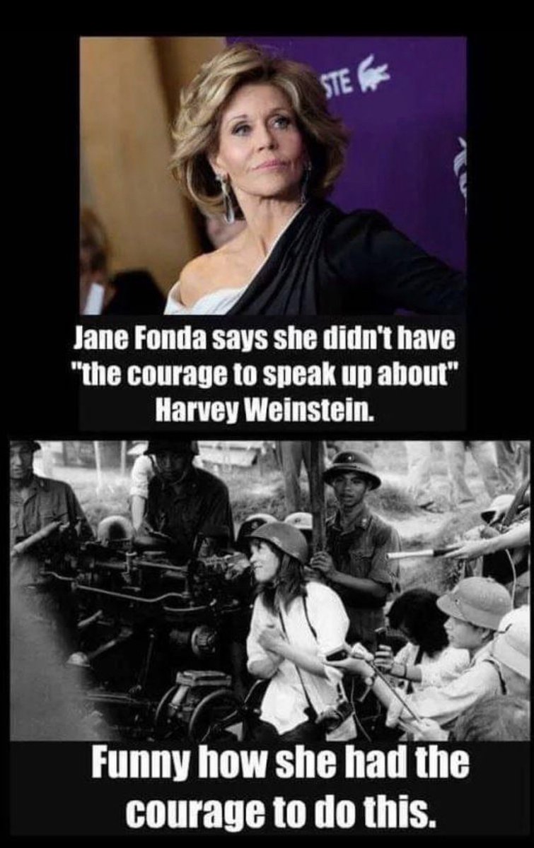 Robertsoup1964's tweet photo. @TrumpsHurricane FUCK YOU HANOI JANE!!🖕🖕 https://t.co/DC1bUgSQEF