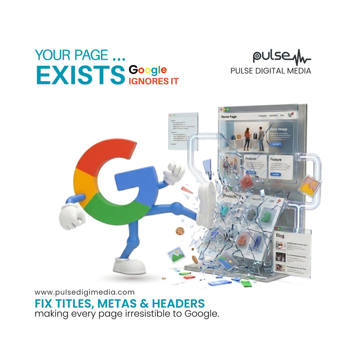 Your Page Exists. Google Ignores It.

linkedin.com/feed/update/ur…

contact@pulsedigimedia.com
pulsedigimedia.com
WhatsApp: +91 9281448250

#pulsedigimedia #PulseDigitalMedia #OnPageSEO #SearchEngineOptimization #SEOIndia #DigitalMarketingHyderabad #TechnicalSEO #SEOStrategy