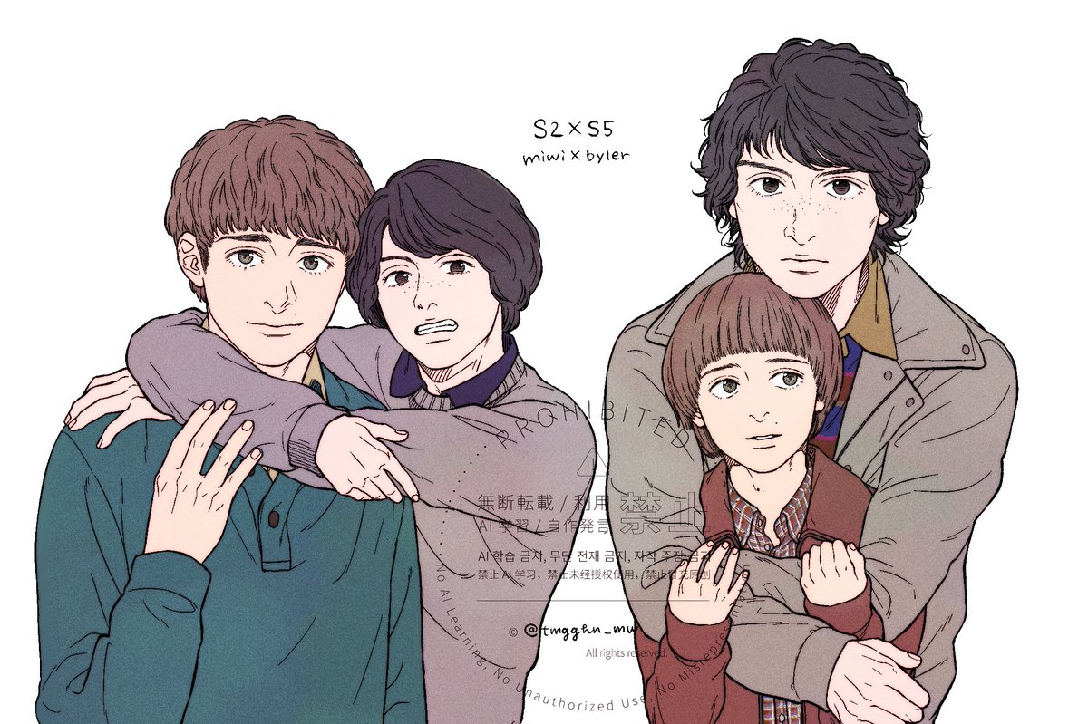 tmgghn_mw's tweet photo. S2×S5💙💛💙💛 #miwi #byler https://t.co/ErBlzKYlmJ