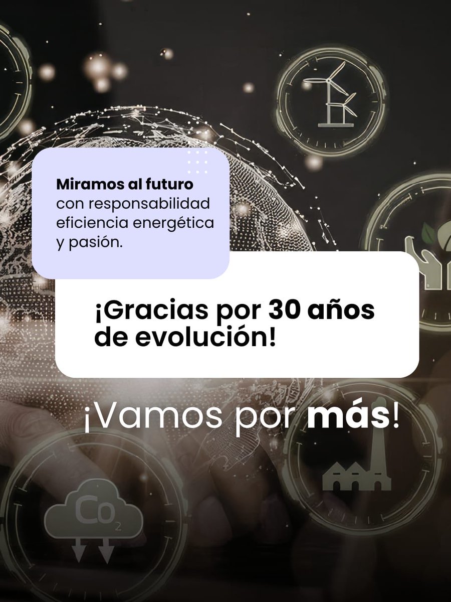 ¡Hoy celebramos nuestros 30 años! 🤩⚡️

Hace 3 décadas comenzó una historia que sigue creciendo, transformándose y dejando huella. 30 años aprendiendo, innovando y demostrando que cuando el talento se une con propósito, no hay límites.

¡Vamos por más. 🚀

#30AñosDeEvolución