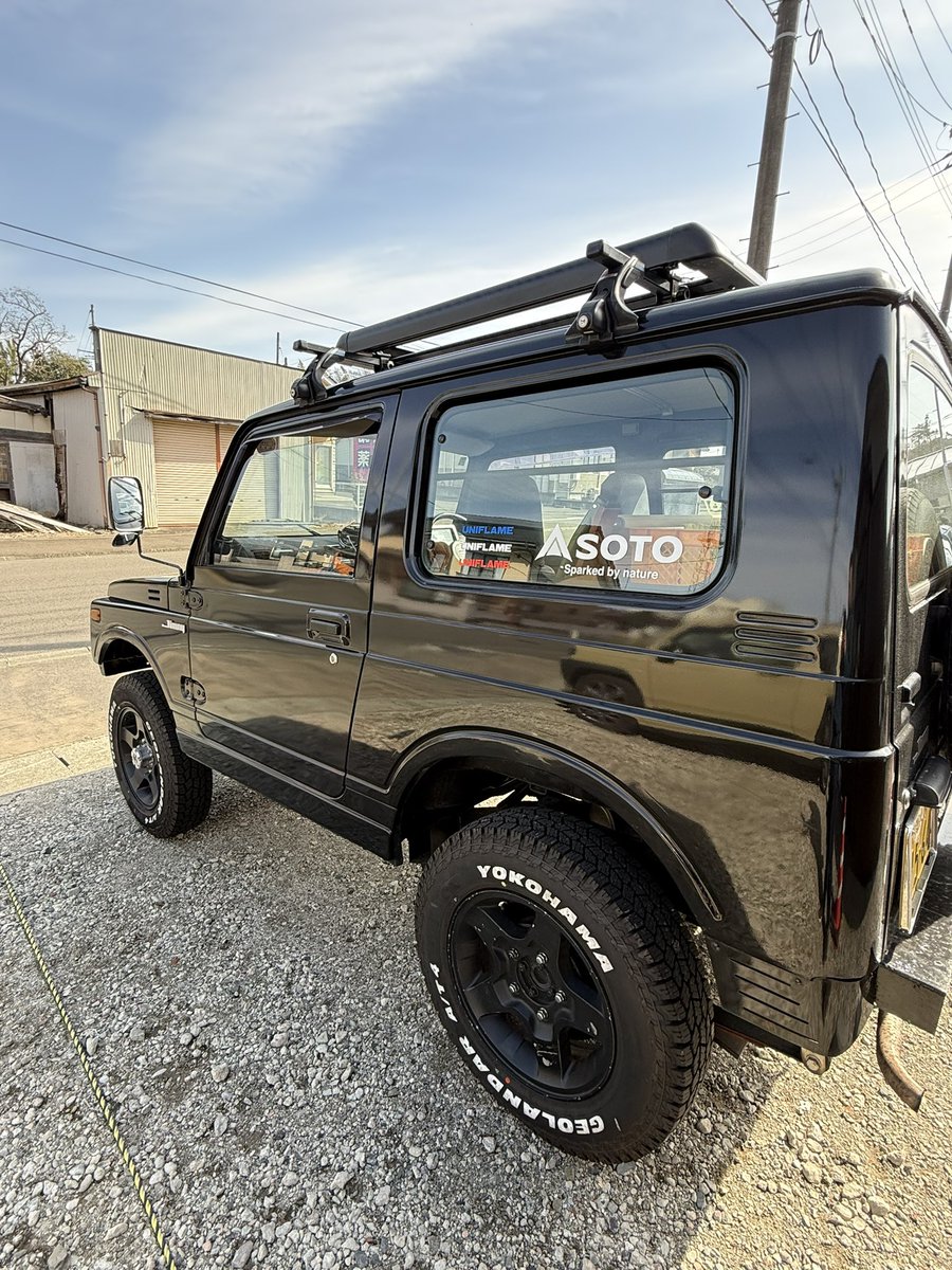 7xHd0X0hi257750's tweet image. タイヤ交換🛞終わり😊😊
#ジムニー #JA11