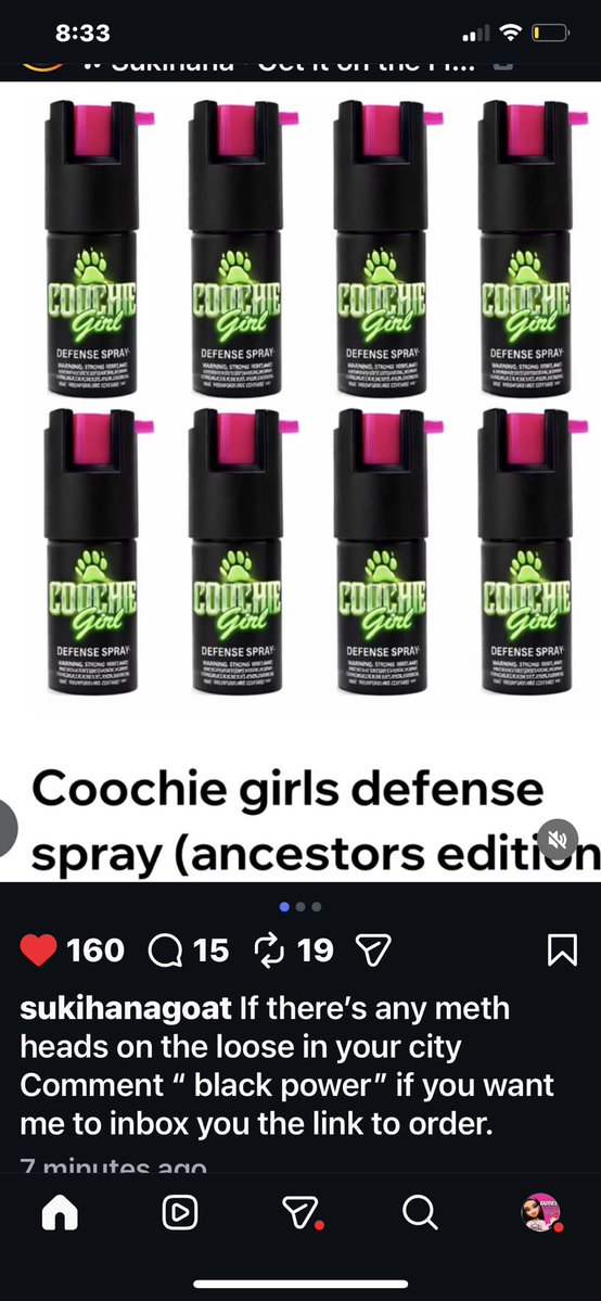 BaddiesReality's tweet image. Suki (@sukihanagoat) is now selling pepper spray in honor of spraying Gretchen on tonights #BaddiesUSA 😳