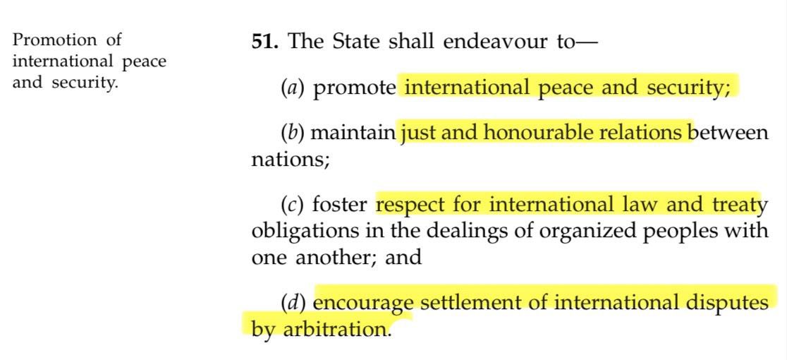 🆘 Joint Statement by all the Political Parties of India.

Narendra Modi regime is unilaterally taking wrongful and unprincipled decisions which are not in sync with Article 51 of the Indian Constitution. The Foreign policy often appears biased and influenced by ulterior motives.