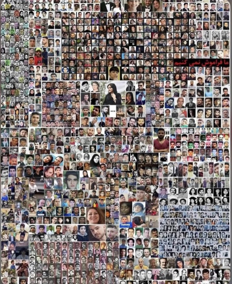 Las últimas víctimas del régimen genocida iraní 👇🏻👇🏻👇🏻 pero callas INMORAL